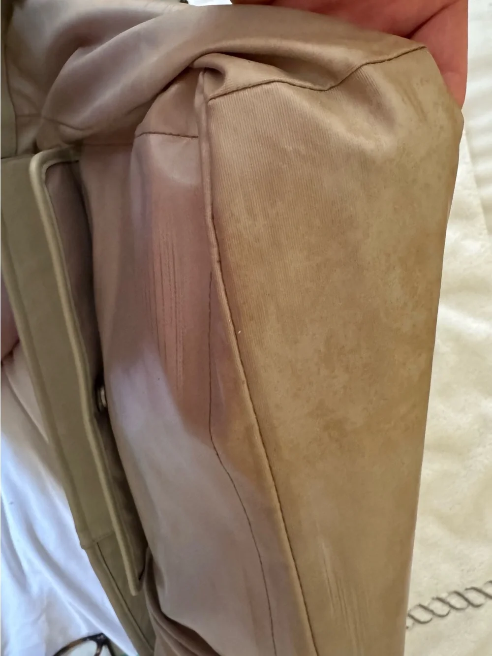 Coach Diaper Bag in Saffiano Leather. Includes changing mat and dust bag